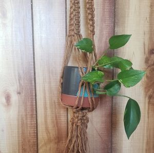 Vintage Macrame Plant Hanger